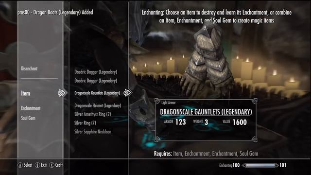 Skyrim TS  2 - Dragonscale Armor Maxing Guide - Alchemy Smithing Enchanting