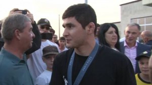 Чермен Валиев вернулся на родину