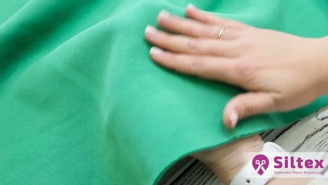 Футер 3-х нитка с начёсом с эффектом велюра ЗЁЛЕНЫЙ ЛЕПРИКОН смотреть онлайн