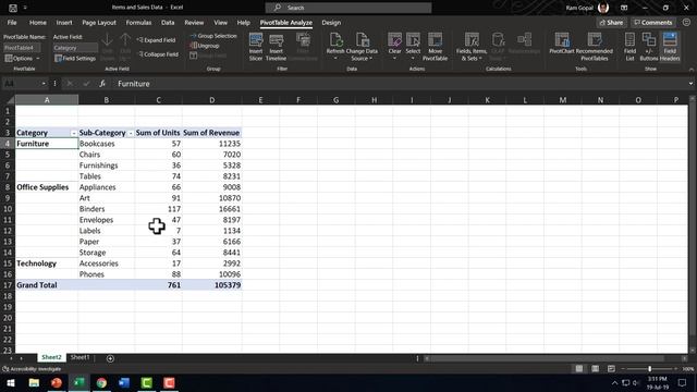 Excel Pivot Table Design Tricks