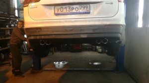 Выхлопная система тигуан 2