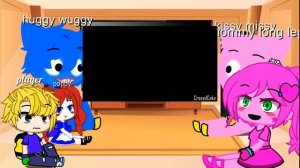 «Poppy Playtime react to Piggy»{part 1}