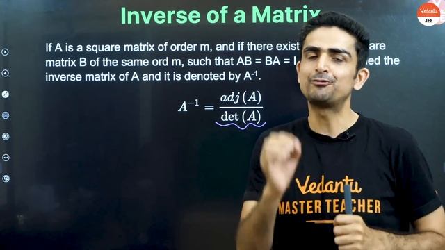 Inverse of a Matrix Amazing Shortcut | Arvind Kalia Sir | Vedantu JEE✌