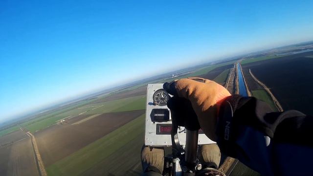 29.11.20 Автожир  Autogyro. Новый Бак 20л. T9гр Ветер 4мс правый 45гр