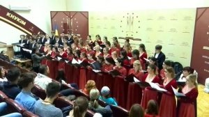 Академічний хор "Anima" КНУКіМ А. Ведель духовний концерт № 25 "Боже, Боже мой, вонми мі"