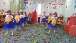 Танец на День матери, старшая группа, Федоровка