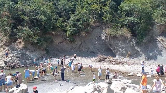 Хучнинский водопад. Локация туризма Дагестана. смотреть онлайн