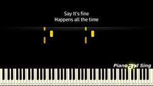 Ariana Grande - the boy is mine (Piano Version, Tutorial, Lyrics, Karaoke)