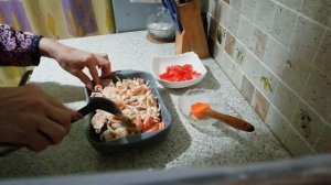 Рыба с овощами в духовке. Простой рецепт.