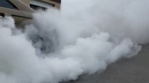 Mercedes CLS 55 AMG Burnout БАНАН Жжет резину!!!