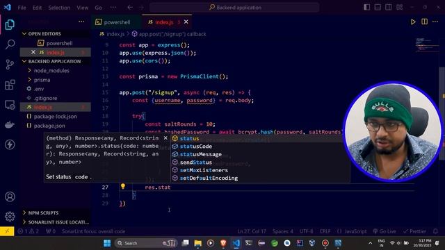 Build an Authentication Backend on Node.js (JWT login for beginners!)