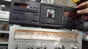 Teac V-5000 дека запись калибровка воспроизведение золотая серия
