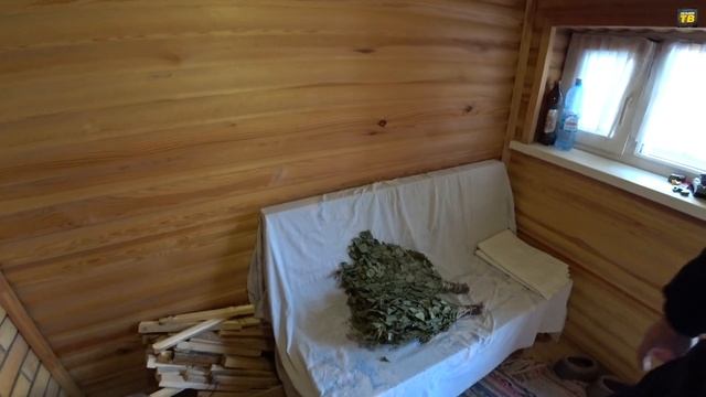 БАНЯ-ГАРАЖ-САРАЙ 3в1 | Как быстро запарить веник |Отдых у родных | Техника самостоятельного парения смотреть онлайн