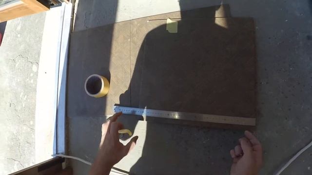 Как до миллиметра точно отмерить и отрезать Керамическую Плитку. смотреть онлайн