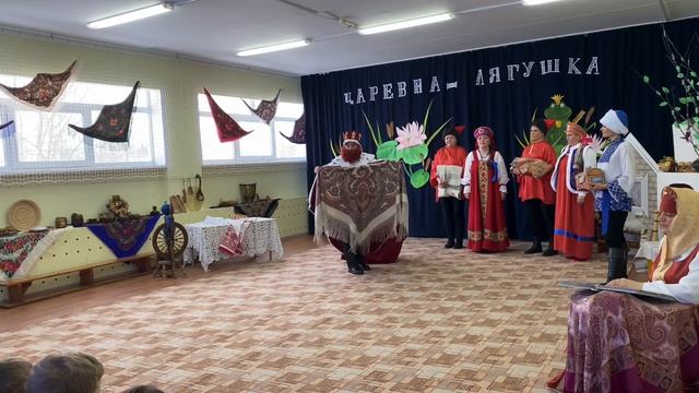 Сказка «Царевна-лягушка» в МБДОУ «Центр развития ребенка -детский сад «Клеверок» смотреть онлайн