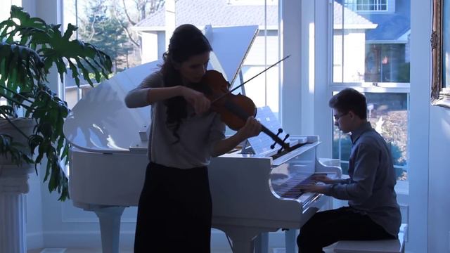 Song From a Secret Garden- Violin and Piano Duet смотреть онлайн