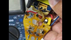 Ремонт зарядки шуруповерта Bosch PSR1200.