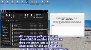 HOW TO FIX PS3 GAMES BLACK SCREEN ON PS3 4.89 HEN USING SIMPLE EBOOT RESIGNER 2023