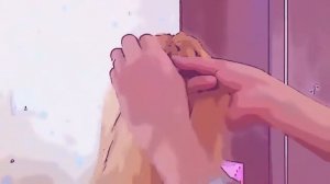 простая причёска шишка