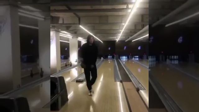 PES Bowling while dancing