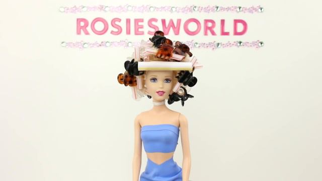 Disney Cinderella Mullti Doll Makeover Part 1 - Curly Bun