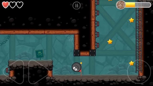 КРАСНЫЙ ШАРИК против чёрного квадрата ЧАСТЬ #10 игра Red Ball 4 на канале Мистер Игрушкин смотреть онлайн