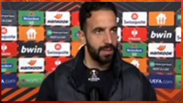 Sporting CP 2 - 2 Arsenal I Ruben Amorim I Post Match Interview