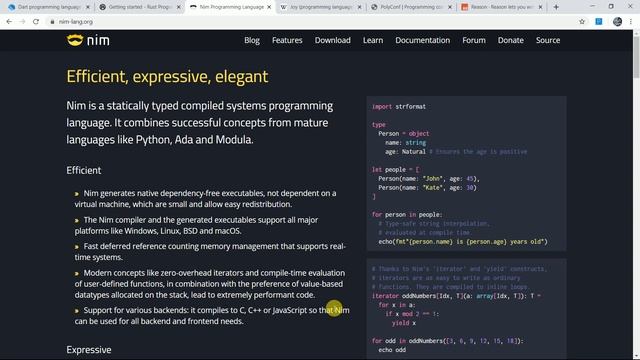 Top  Programming Languages of 2020