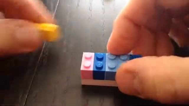 Insertion into a one dimensional array with Lego