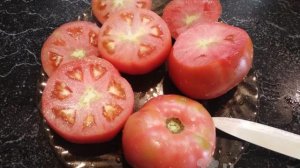 Закуска из помидоров с горчицей и петрушкой