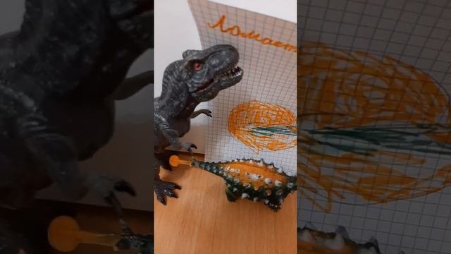 Булова анкилозавра. Мог ли анкилозавр сломать косьть тираннозавру.🦕🦖🐍.