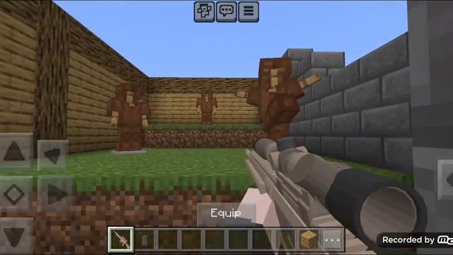 Battlecraft MCPE Mod - M110 SASS Showcase смотреть онлайн