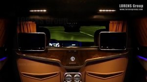 Лимузин для Президента MAYBACH S-CLASS c ПЕРЕГОРОДКОЙ VIP-салона