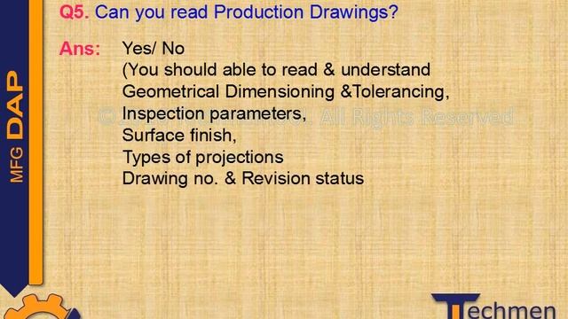 Interview Question & Answers for CNC Operator Post | Freshers | Experienced | Mechanical Candidates