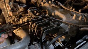 Неисправные (в силу наличия пробоев) катушки зажигания MD314583 и MD314582 на двигателе 6G72.