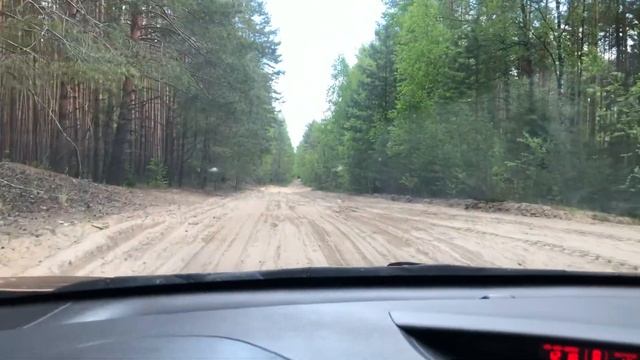 Яльчик и Алексеевское, дорога и озеро смотреть онлайн