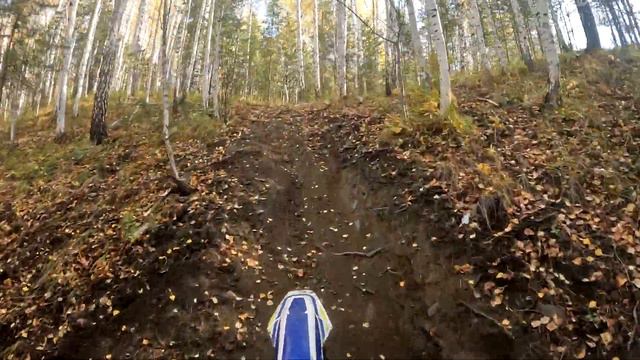 Эндуро Кыштым гора Сугомак осень 2023 Дубасим до последнего целого мотоцикла! 😂 смотреть онлайн