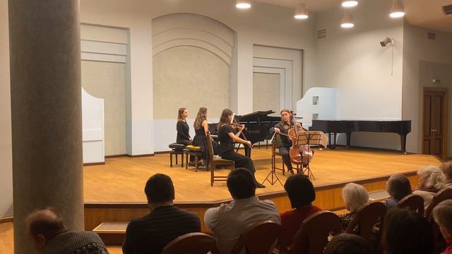 Trio INSPIRATO – Antonin Dvorak Piano Trio No 4 «Dumky» смотреть онлайн