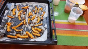 Вяленая тыква со специями в духовке. Пряная, вкусная и без сахара!