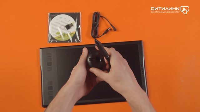 Обзор Обзор графического планшета HUION Inspiroy Q11K | Ситилинк | Ситилинк смотреть онлайн