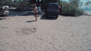 Отдых на Красноярском море. Проводы друзей. Дженга на берегу моря.