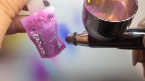 Мастер-класс по аэрографии на ногтях "Roses"