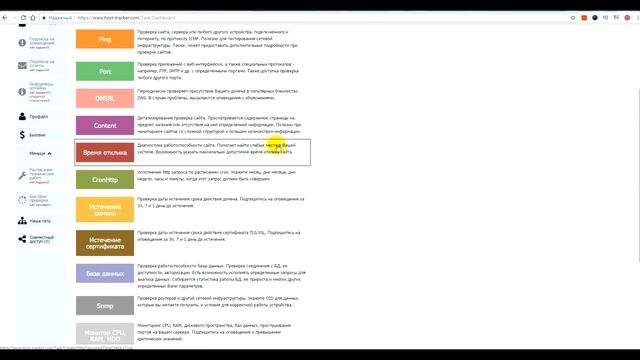 Обзор сервиса мониторинга сайтов Host-Tracker.com #1 смотреть онлайн