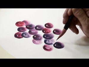 Авторский курс живописи СЕ-И от Ван Юнфа «Китайский Виноград»