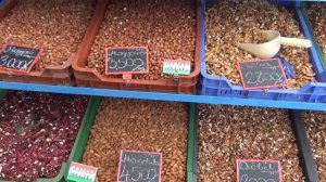Венгрия . Кестхей . Городской рынок . Прогулка и обзор цен на продукты