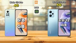 Xiaomi Redmi Note 12 Pro 4G VS Xiaomi Redmi Note 12 Pro 5G Full Comparison
