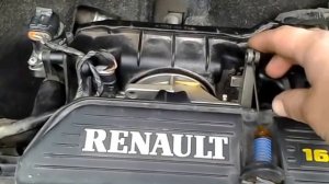 Рено Логан 1.6l.16v k4m подсос воздуха или нет