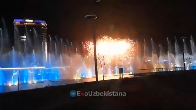 Салют с Ташкент сити поющий фонтан смотреть онлайн
