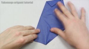 ОРИГАМИ СНЕЖИНКА! БЕЗ КЛЕЯ!