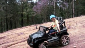 v3 down hill JEEP Wrangler 4x4 offroad electric kids, Детский электромобиль бездорожье 12v 45w
